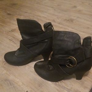 Black booties